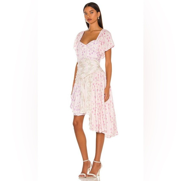 LoveShackFancy Irvine Dress Size 8 - Picture 4 of 12